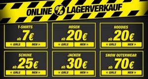 Planet Sports Lagerverkauf: Online-Lagerräumung