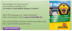 LEGOLAND Gutscheine für günstige Eintrittskarten