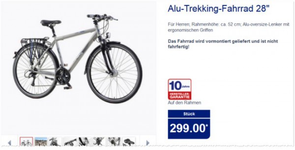 alu trekking fahrrad curtis